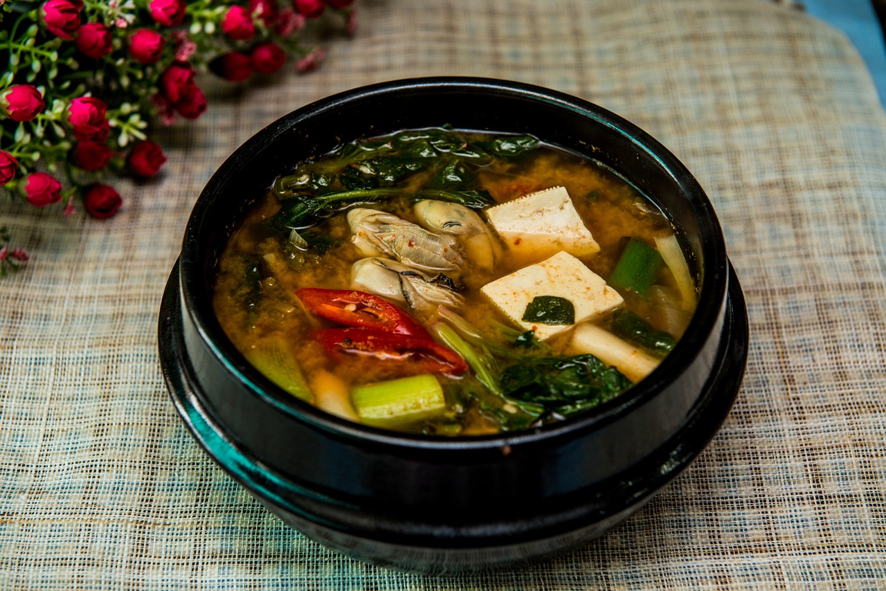egzotyczna zupa z tofu